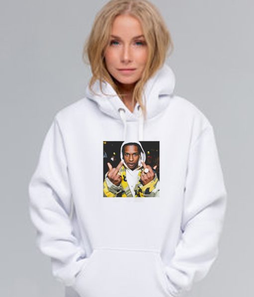 Asap Rocky Middle Finger Hoodie