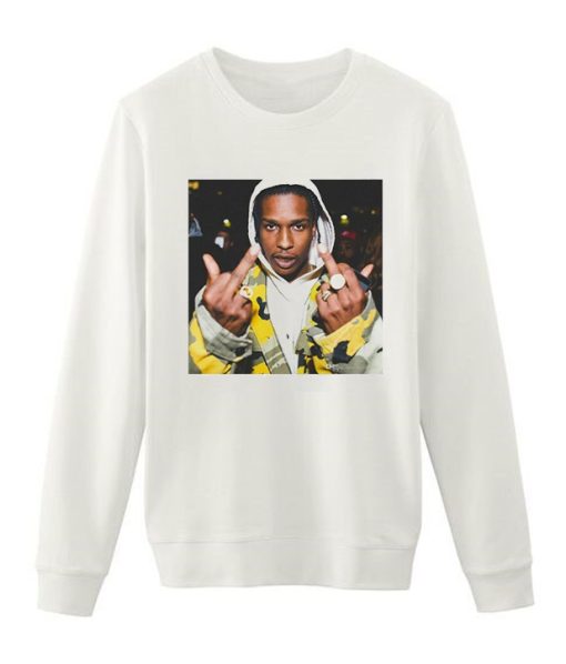 Asap Rocky Middle Finger Sweatshirt