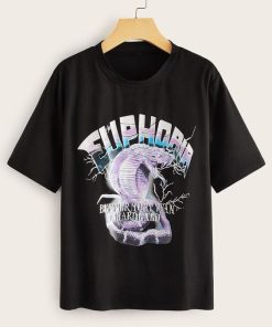 Euphoria Snake Graphic T-Shirt