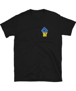 I Stand With Ukraine Pocket Print T-shirt