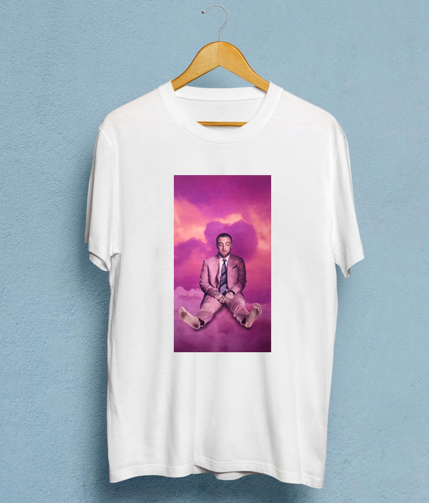 Mac Miller Swimming Graphic Tee - teenamycs