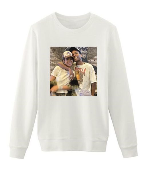 Rihanna And Asap Rocky PDA Sweatshirt