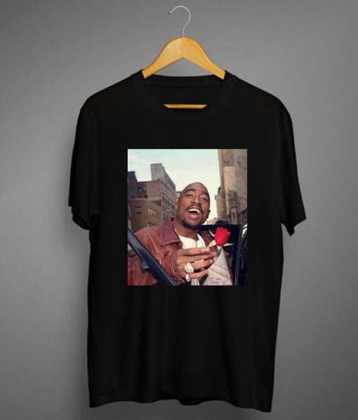 Tupac Rose T-Shirt