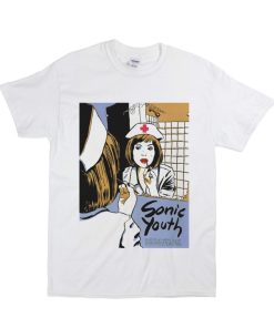 Sonic Youth Nurse Poster T-shirt