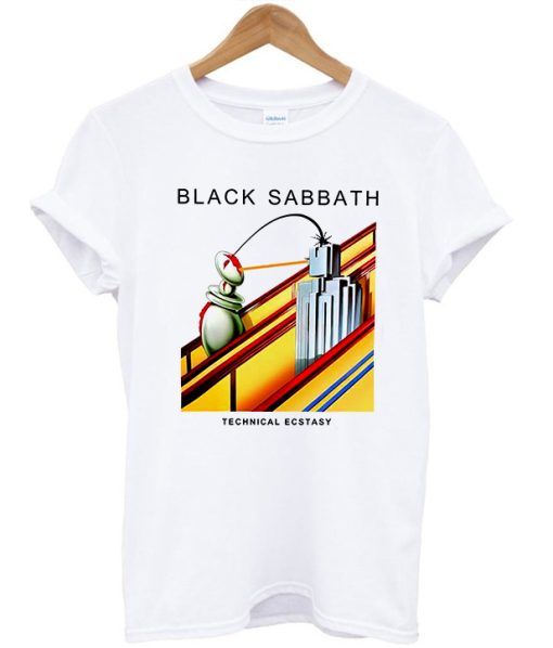 Black Sabbath Technical Ecstacy T shirt