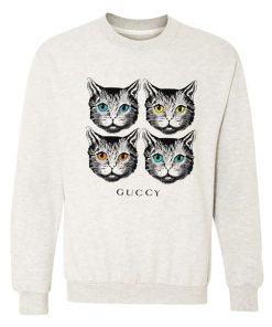 Cats Graphic Sweatshirt