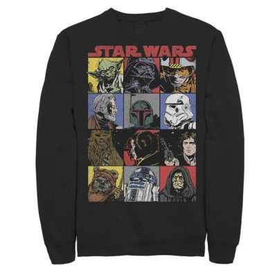 comic strip sweatshirt