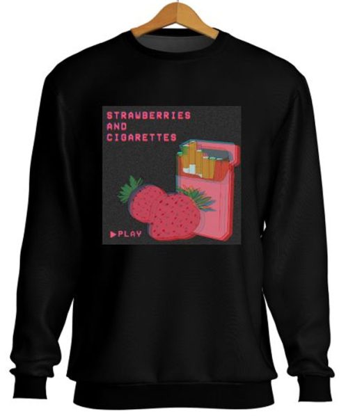 Strawberries And Cigarette Sweatshirt