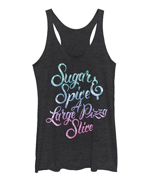 Sugar Spice & A Large Pizza Slice Tank Top