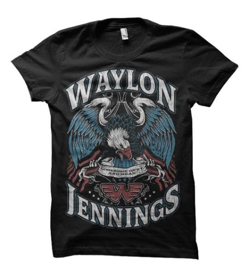 Waylon Jennings Lonesome T-Shirt