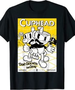 Cuphead Don't Deal With The Devil Poster T-Shirt