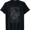 Death Tarot Card Satanic Grim Reaper Occult Horror Pagan T-Shirt