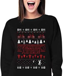 Merry Christmas Stranger Things Upside Down Sweatshirt