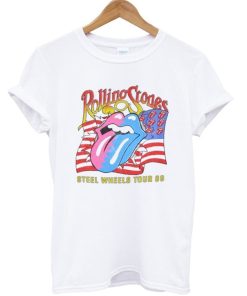 Rolling Stones Steel Wheels Tour T-shirt