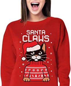 Santa Claws Christmas Sweatshirt