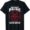 Satanic Pride Satan Baphomet Devil Design T-Shirt