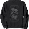 The Lovers Tarot Card Occult Goth Halloween Gothic Sweatshirt