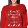 Winter Is Here Christmas Sweatshirt