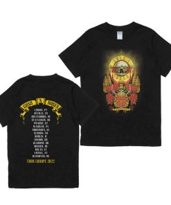 Guns N Roses Europe Tour 2022 T-Shirt