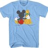 Mickey and Pluto Best Friends Adult T-Shirt