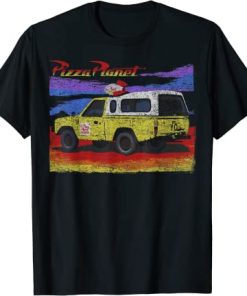 Pizza Planet Truck Distressed T-Shirt