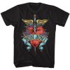 Bon Jovi Heart and Dagger Logo T-Shirts