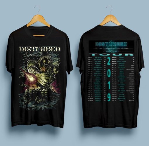 Disturbed Evolution World Tour 2019 T-Shirt