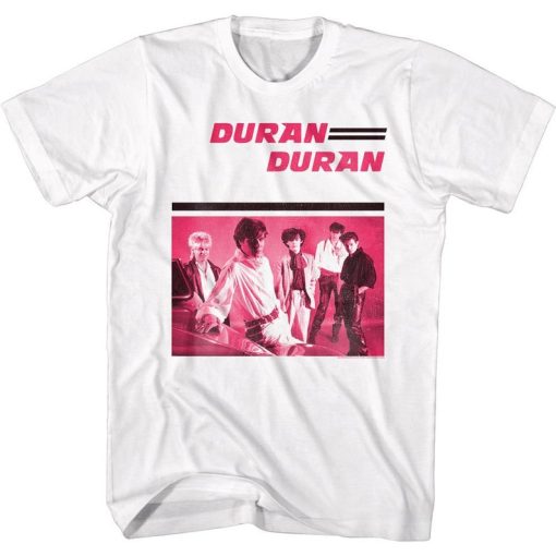 Duran Duran Pink Picture T-Shirt