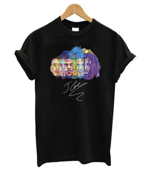 J Cole Signature Illustrator T shirt