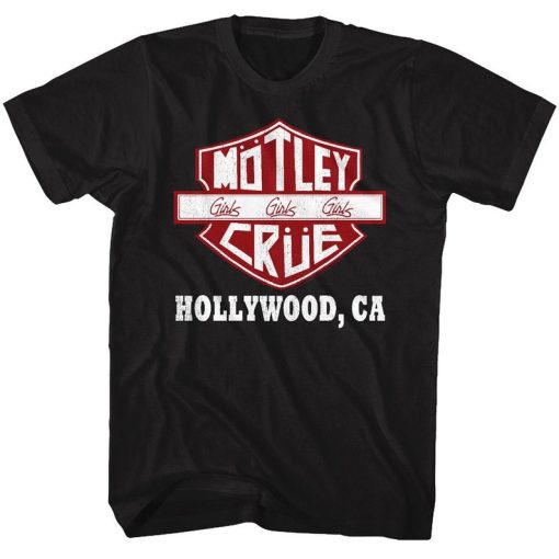 Motley Crue Hollywood California T-Shirt