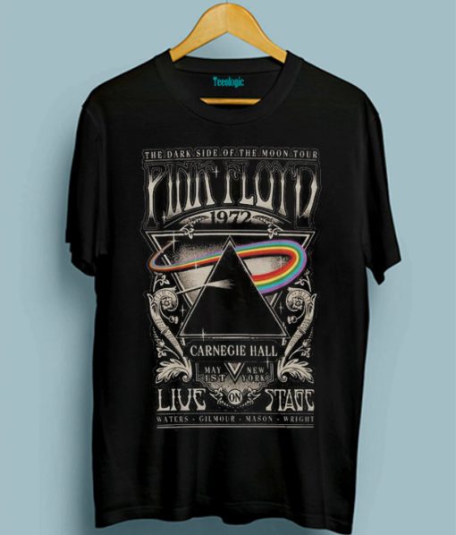 Pink Floyd 1972 Carnegie Halla Live On Stage T-Shirt