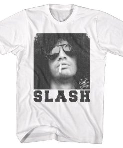 Slash Smoking Picture T-Shirt