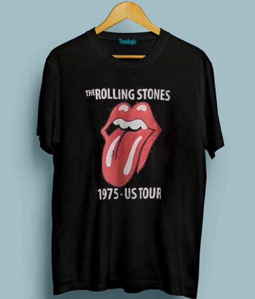 The Rolling Stones 1975 US Tour T-shirt