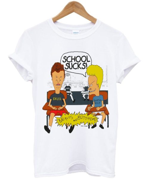 Beavis And Butt-Head School Sucks T-shirt