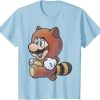 Nintendo Super Mario Tanooki Suit Vintage Graphic T-Shirt