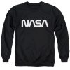 NASA Worm Logo Adult Crewneck Sweatshirt
