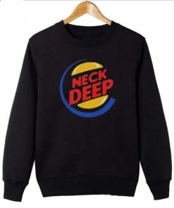 Neck Deep Burger King Logo Sweatshirt