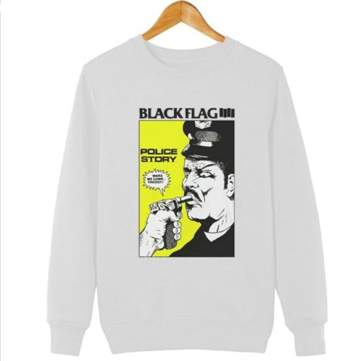 Police Story Black Flag Sweatshirt