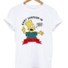 Bart Simpson In Fuck Off Dude’s Radical Dude T-Shirt