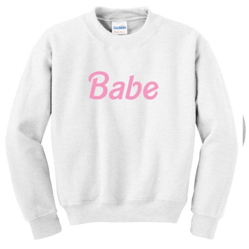 BABE Font Sweatshirt