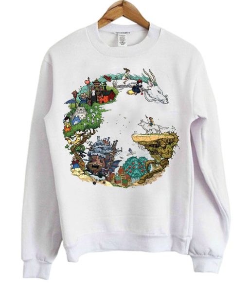 Dragon Studio Ghibli Sweatshirts