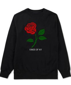 Single Red Rose Sweatshirt