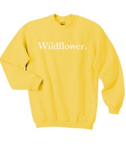 Wildflower Yellow Sweatshirt