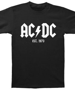 ACDC Est 1973 Adult T-shirt