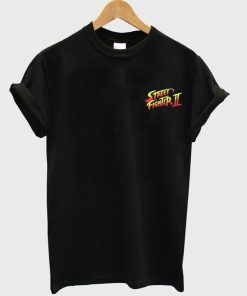 Street Fighter II Pocket Print T-Shirt