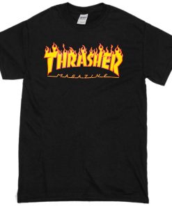 Thrasher Flame Adult T-Shirt