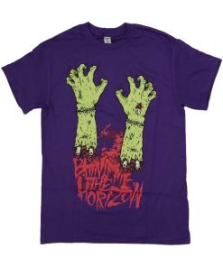 BMTH Zombie Hands Purple T-Shirt