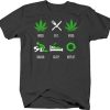 Weed Eat Smash Sleep Repeat T-Shirt