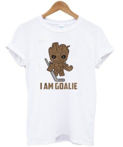 Groot Hockey I Am Goalie T-Shirt