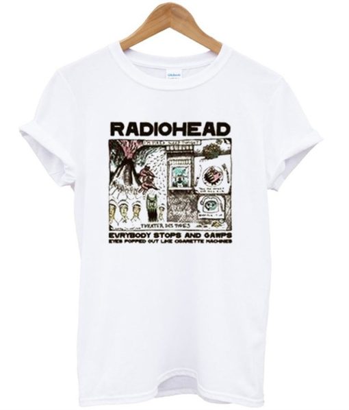 Radiohead Colored In Drawing T-Shirt